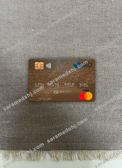 Dominican Republic Banco BID mastercard photolook front